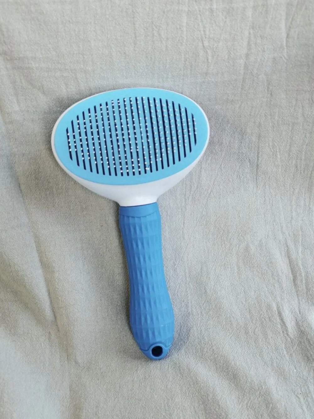 Pet Grooming Brush Push-Button Self-Cleaning Dog Cat Hair Remover